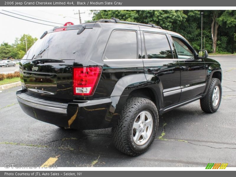 Black / Medium Slate Gray 2006 Jeep Grand Cherokee Limited 4x4