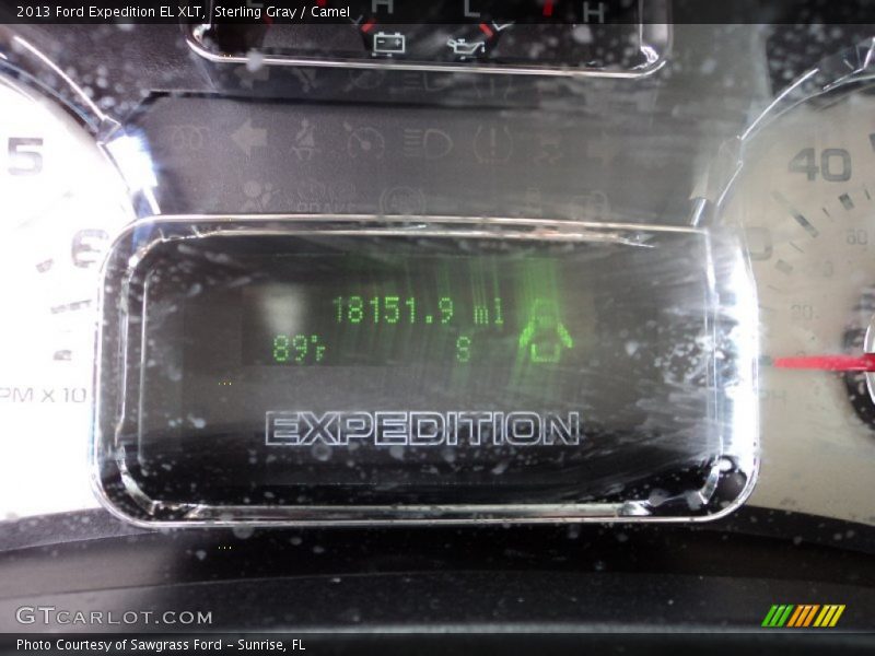 Sterling Gray / Camel 2013 Ford Expedition EL XLT