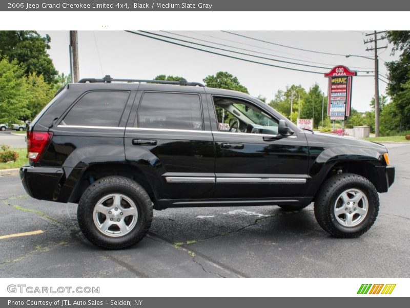 Black / Medium Slate Gray 2006 Jeep Grand Cherokee Limited 4x4
