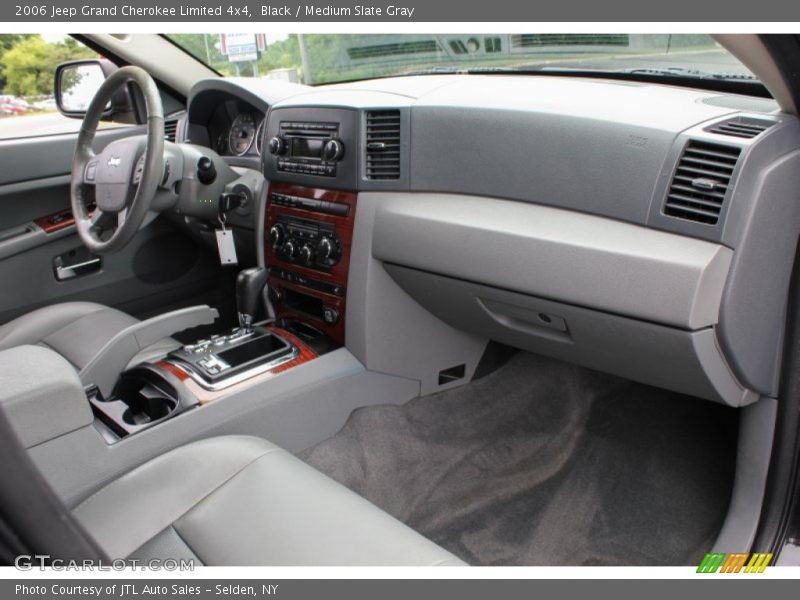 Black / Medium Slate Gray 2006 Jeep Grand Cherokee Limited 4x4