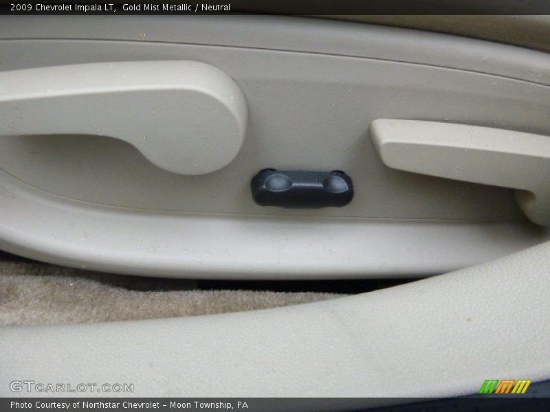 Gold Mist Metallic / Neutral 2009 Chevrolet Impala LT