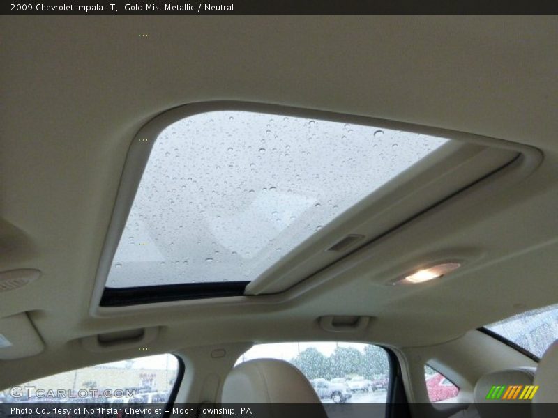 Gold Mist Metallic / Neutral 2009 Chevrolet Impala LT