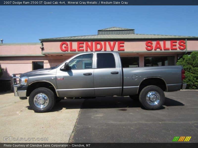 Mineral Gray Metallic / Medium Slate Gray 2007 Dodge Ram 2500 ST Quad Cab 4x4