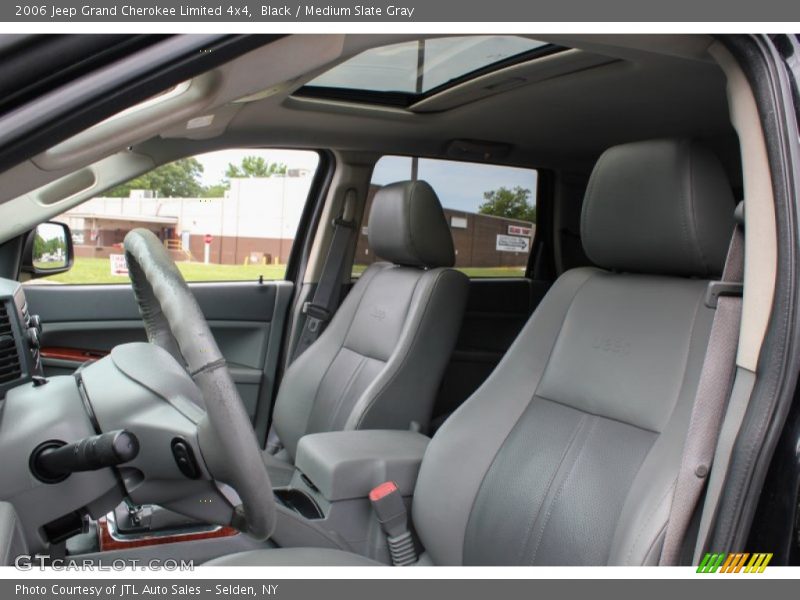 Black / Medium Slate Gray 2006 Jeep Grand Cherokee Limited 4x4