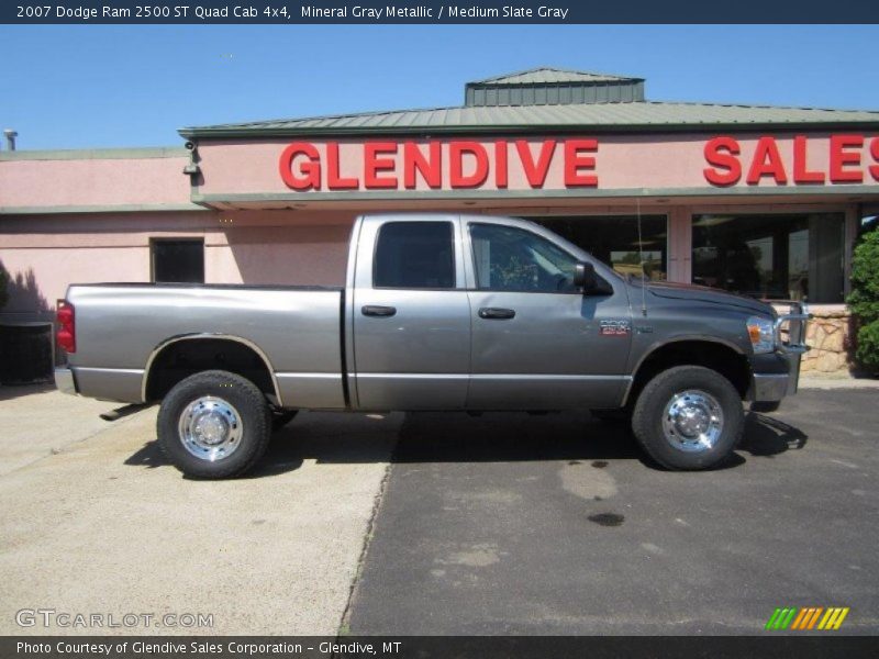 Mineral Gray Metallic / Medium Slate Gray 2007 Dodge Ram 2500 ST Quad Cab 4x4