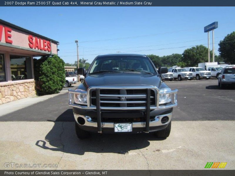 Mineral Gray Metallic / Medium Slate Gray 2007 Dodge Ram 2500 ST Quad Cab 4x4