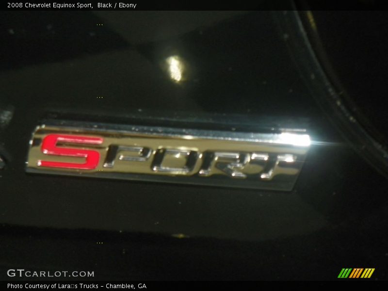 Black / Ebony 2008 Chevrolet Equinox Sport