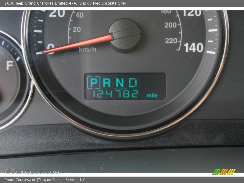 Black / Medium Slate Gray 2006 Jeep Grand Cherokee Limited 4x4