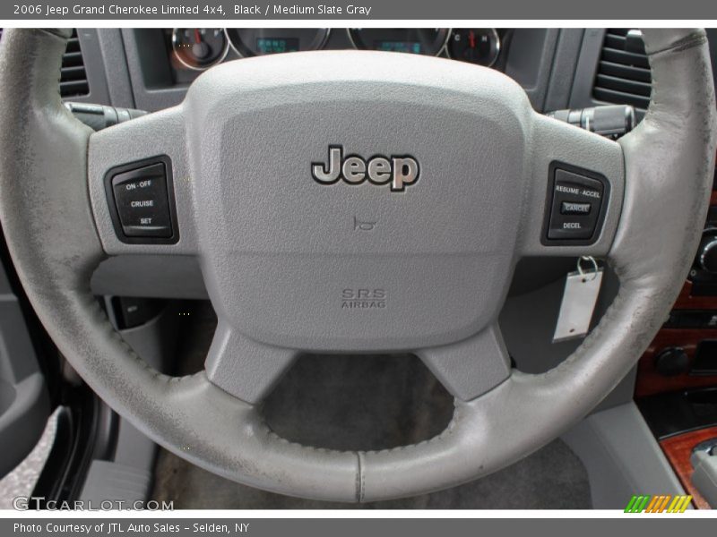 Black / Medium Slate Gray 2006 Jeep Grand Cherokee Limited 4x4
