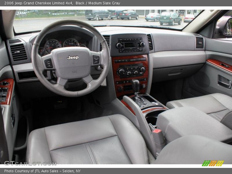 Black / Medium Slate Gray 2006 Jeep Grand Cherokee Limited 4x4