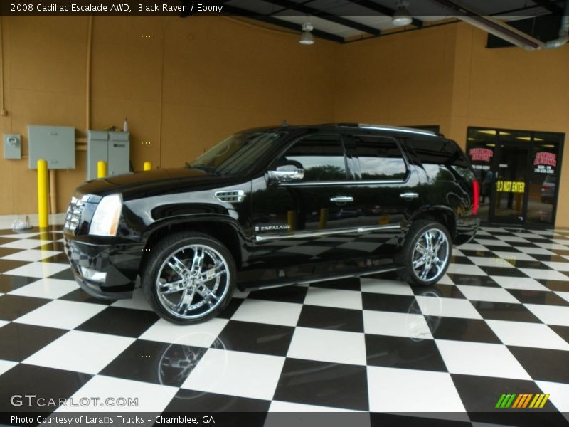 Black Raven / Ebony 2008 Cadillac Escalade AWD