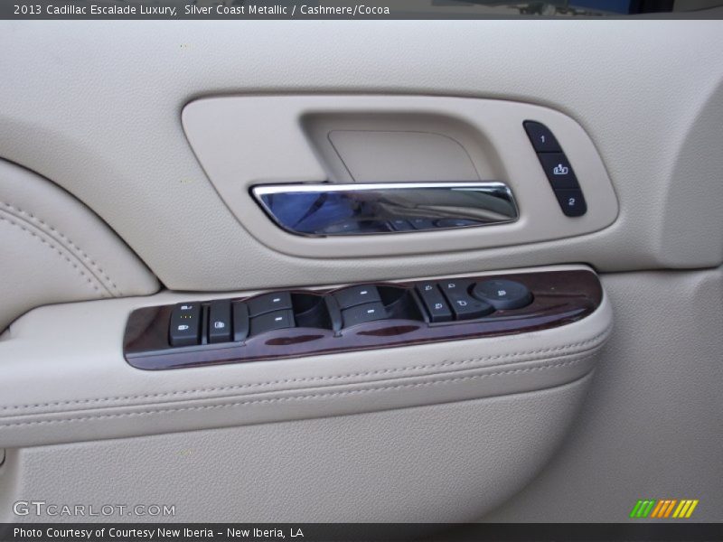 Silver Coast Metallic / Cashmere/Cocoa 2013 Cadillac Escalade Luxury