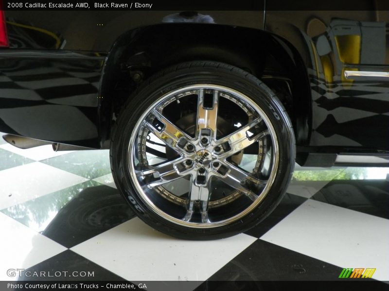 Black Raven / Ebony 2008 Cadillac Escalade AWD