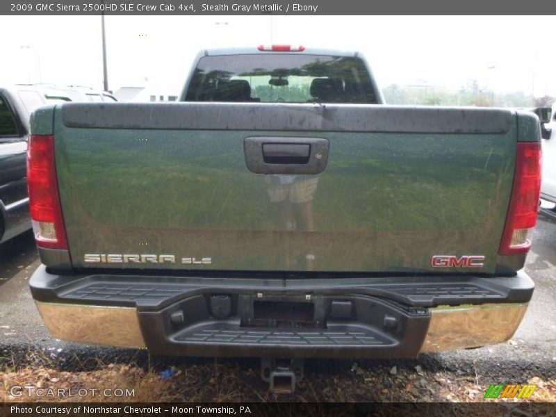 Stealth Gray Metallic / Ebony 2009 GMC Sierra 2500HD SLE Crew Cab 4x4
