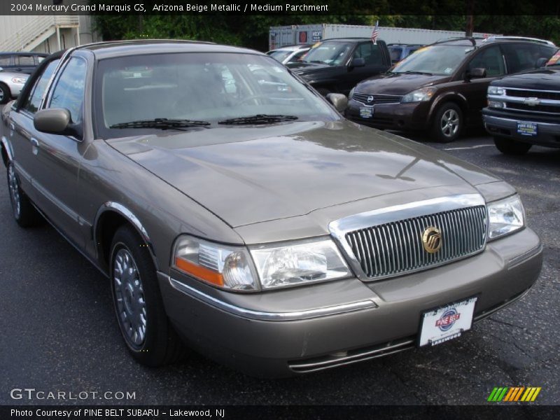 Arizona Beige Metallic / Medium Parchment 2004 Mercury Grand Marquis GS