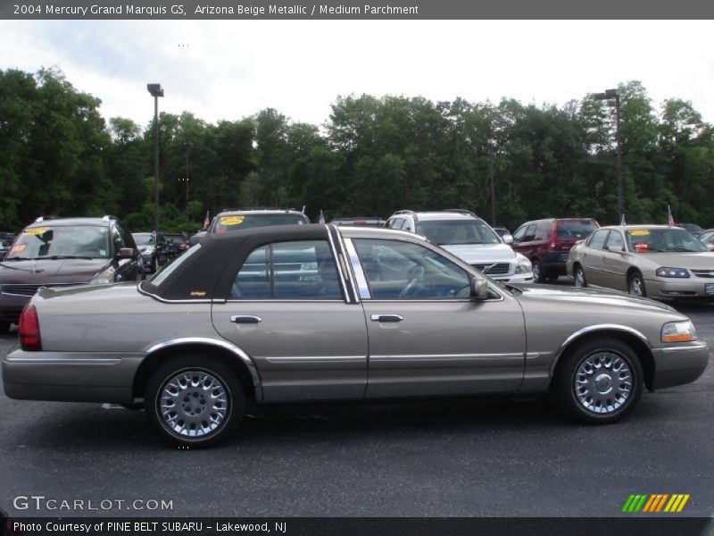 Arizona Beige Metallic / Medium Parchment 2004 Mercury Grand Marquis GS