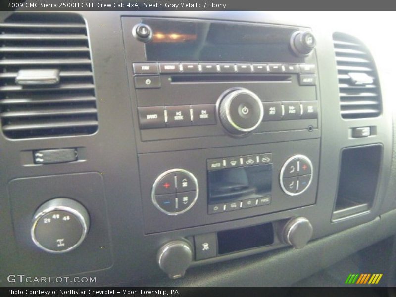 Stealth Gray Metallic / Ebony 2009 GMC Sierra 2500HD SLE Crew Cab 4x4