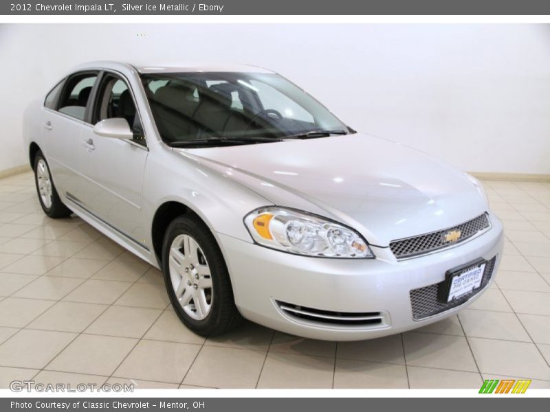 Silver Ice Metallic / Ebony 2012 Chevrolet Impala LT