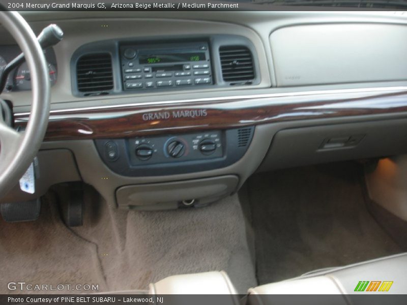 Arizona Beige Metallic / Medium Parchment 2004 Mercury Grand Marquis GS