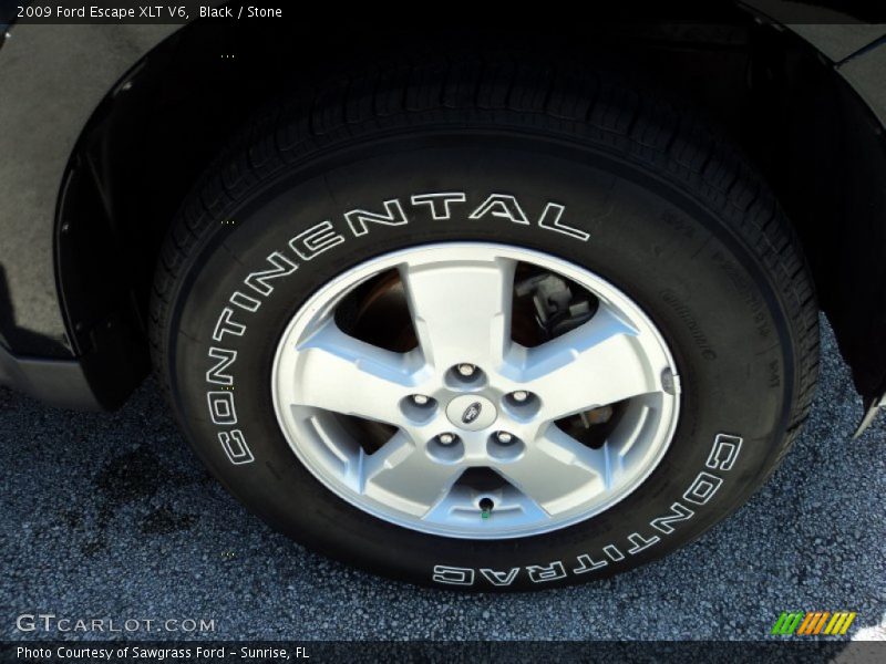 Black / Stone 2009 Ford Escape XLT V6