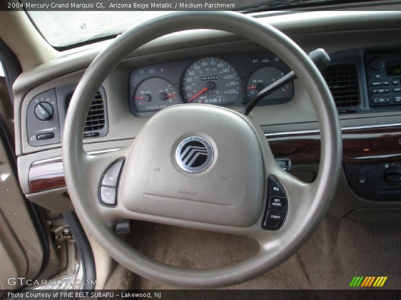 Arizona Beige Metallic / Medium Parchment 2004 Mercury Grand Marquis GS