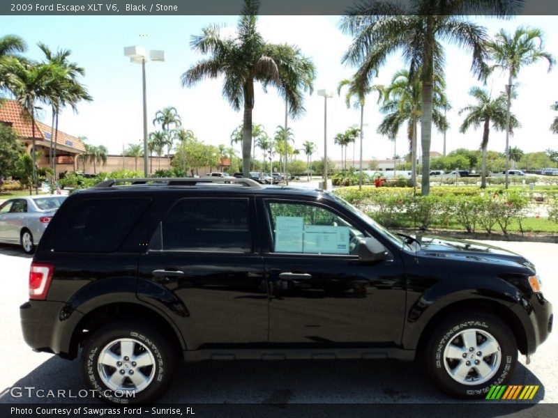 Black / Stone 2009 Ford Escape XLT V6