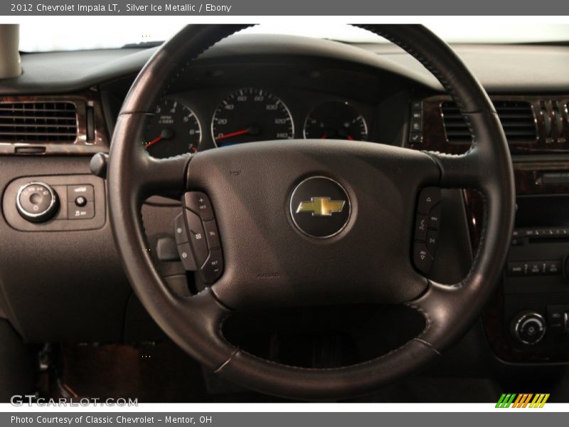 Silver Ice Metallic / Ebony 2012 Chevrolet Impala LT