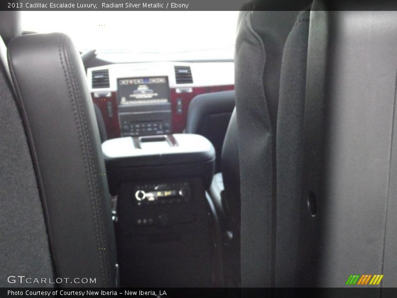 Radiant Silver Metallic / Ebony 2013 Cadillac Escalade Luxury