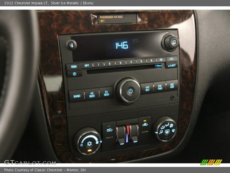 Silver Ice Metallic / Ebony 2012 Chevrolet Impala LT