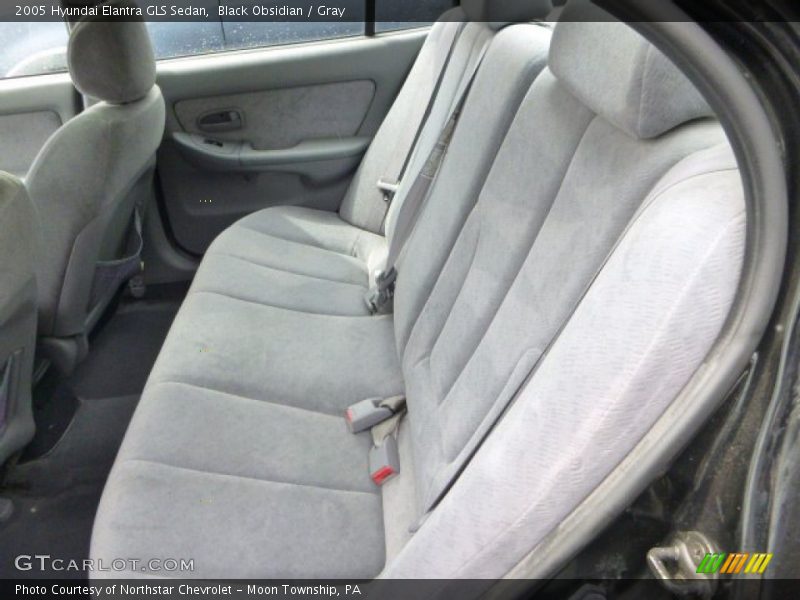 Black Obsidian / Gray 2005 Hyundai Elantra GLS Sedan