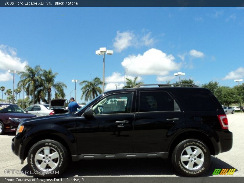 Black / Stone 2009 Ford Escape XLT V6