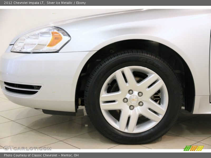 Silver Ice Metallic / Ebony 2012 Chevrolet Impala LT