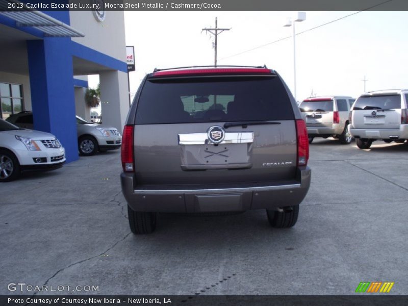 Mocha Steel Metallic / Cashmere/Cocoa 2013 Cadillac Escalade Luxury