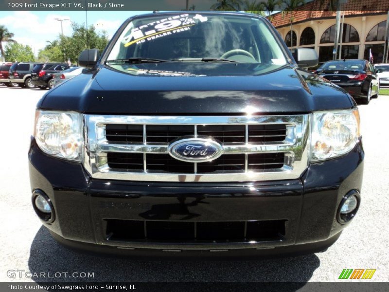 Black / Stone 2009 Ford Escape XLT V6