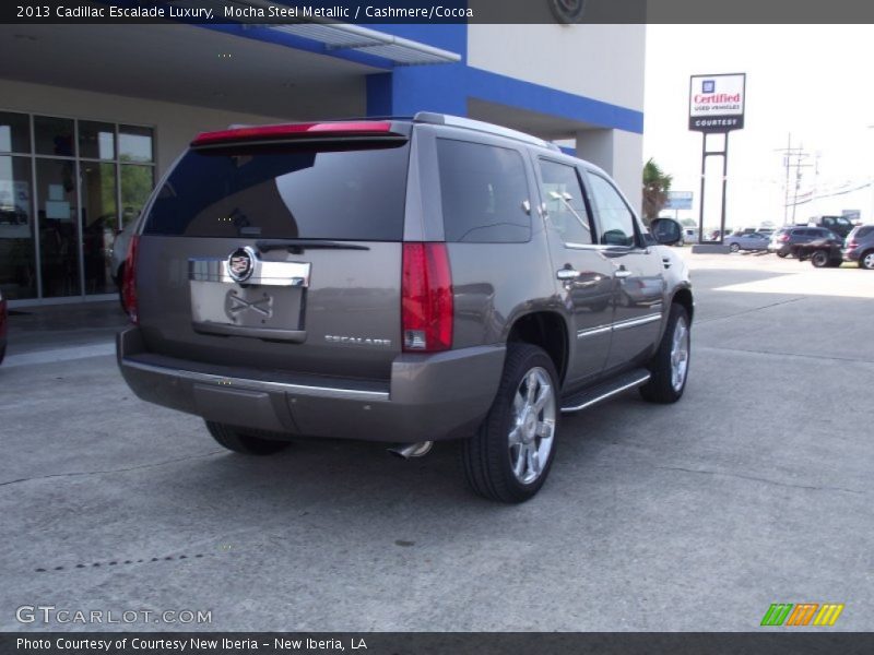 Mocha Steel Metallic / Cashmere/Cocoa 2013 Cadillac Escalade Luxury