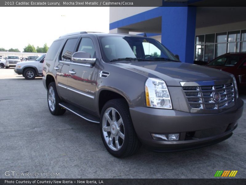 Mocha Steel Metallic / Cashmere/Cocoa 2013 Cadillac Escalade Luxury