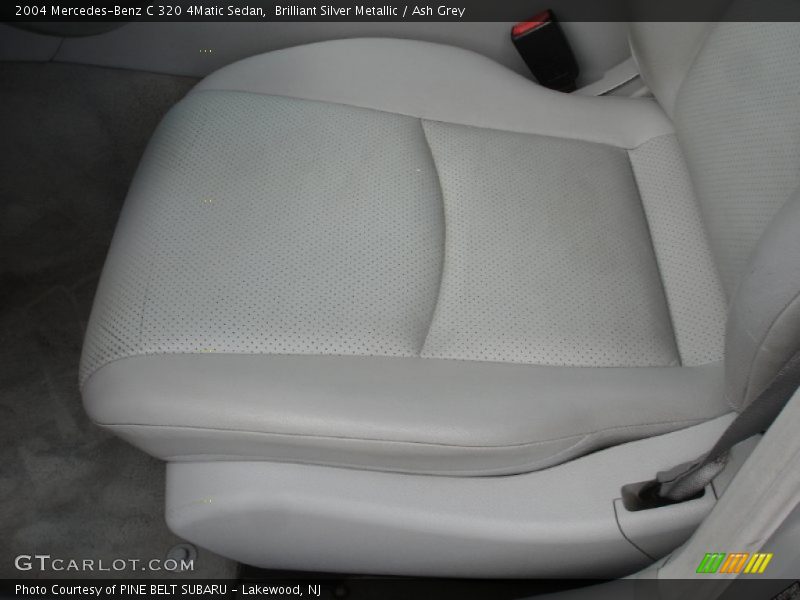 Brilliant Silver Metallic / Ash Grey 2004 Mercedes-Benz C 320 4Matic Sedan