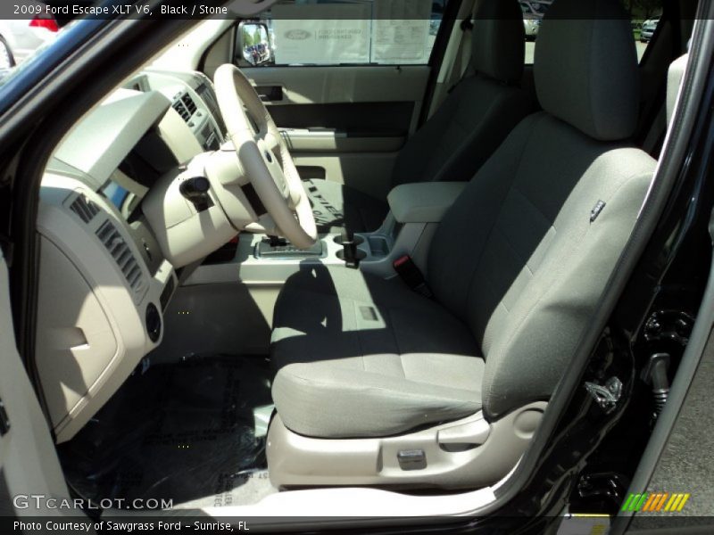 Black / Stone 2009 Ford Escape XLT V6