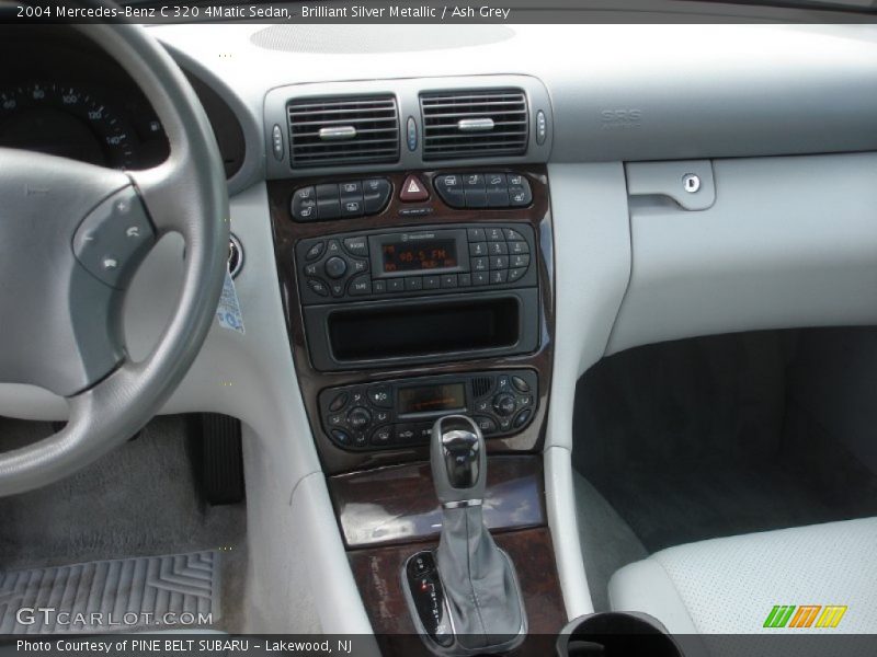Brilliant Silver Metallic / Ash Grey 2004 Mercedes-Benz C 320 4Matic Sedan