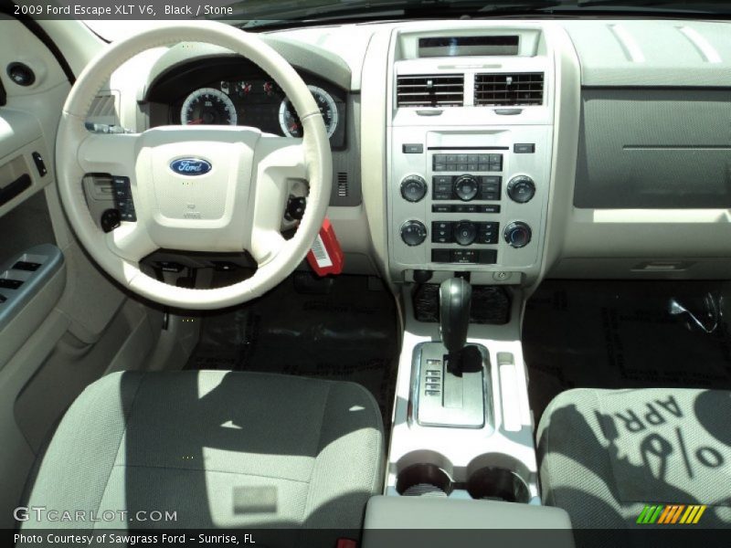 Black / Stone 2009 Ford Escape XLT V6