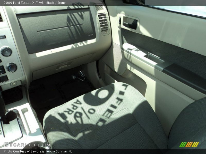 Black / Stone 2009 Ford Escape XLT V6