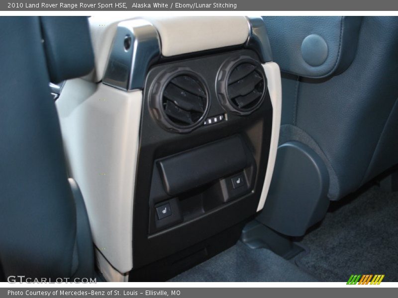 Alaska White / Ebony/Lunar Stitching 2010 Land Rover Range Rover Sport HSE