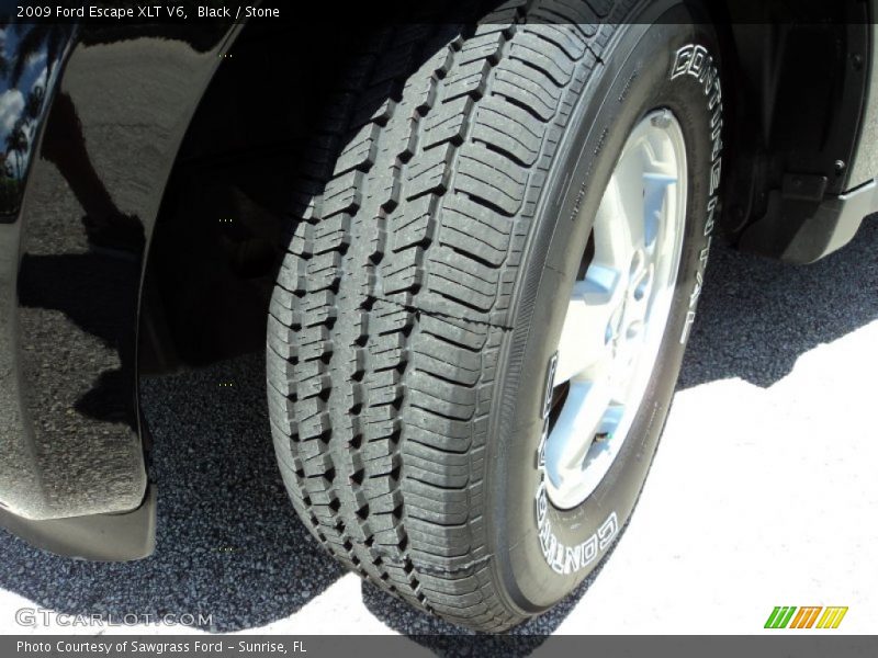 Black / Stone 2009 Ford Escape XLT V6