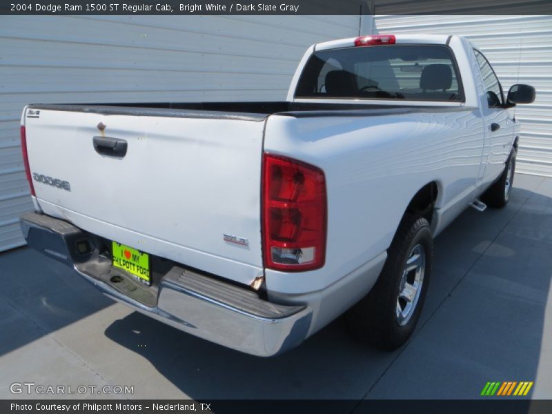 Bright White / Dark Slate Gray 2004 Dodge Ram 1500 ST Regular Cab