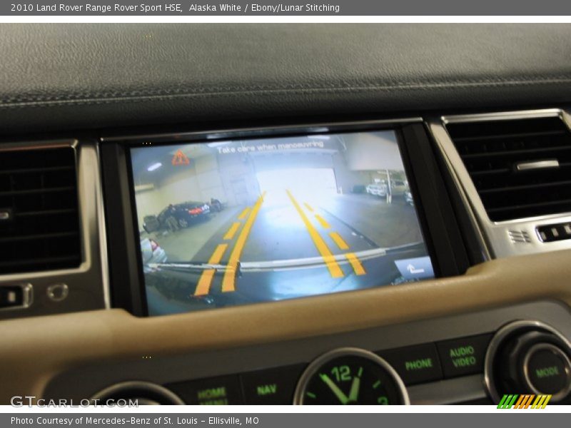 Alaska White / Ebony/Lunar Stitching 2010 Land Rover Range Rover Sport HSE