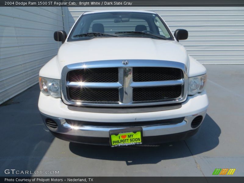 Bright White / Dark Slate Gray 2004 Dodge Ram 1500 ST Regular Cab