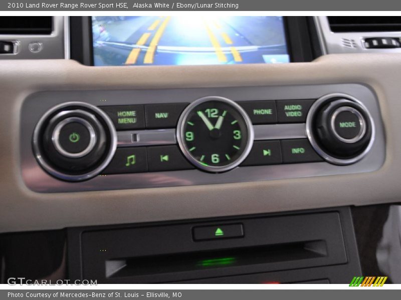 Alaska White / Ebony/Lunar Stitching 2010 Land Rover Range Rover Sport HSE