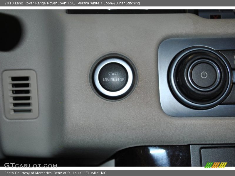 Alaska White / Ebony/Lunar Stitching 2010 Land Rover Range Rover Sport HSE