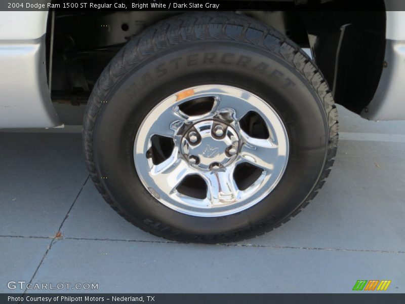 Bright White / Dark Slate Gray 2004 Dodge Ram 1500 ST Regular Cab