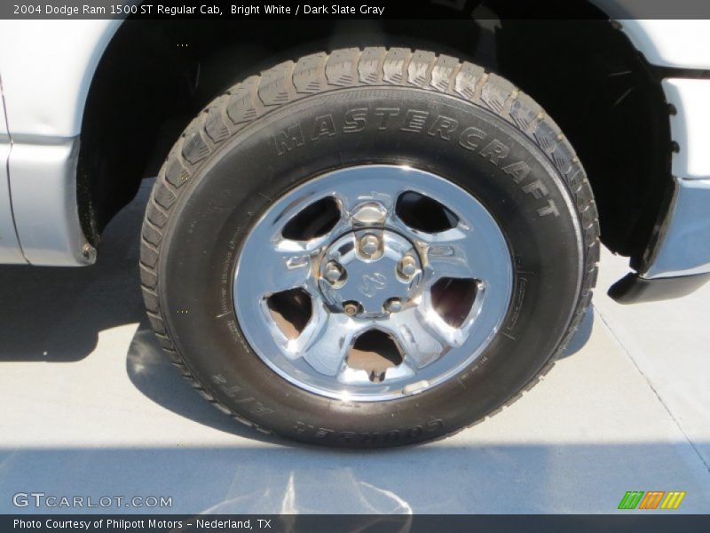 Bright White / Dark Slate Gray 2004 Dodge Ram 1500 ST Regular Cab